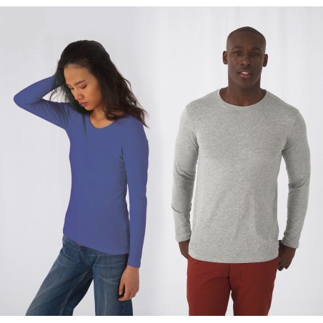 Camiseta orgánica Inspire manga larga mujer