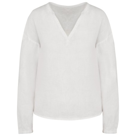 Ladies\\\' Linen Blouse