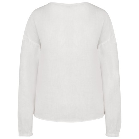 Ladies\\\' Linen Blouse