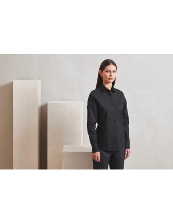 RECYCLIGHT ladies\\\' long sleeve poplin shirt