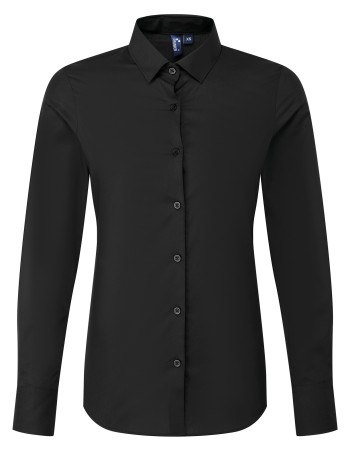 RECYCLIGHT ladies\\\' long sleeve poplin shirt 2