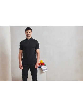Coolchecker Essential short sleeve chef’s polo shirt