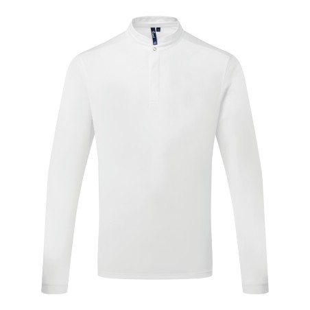 Coolchecker Essential long sleeve chef’s polo shirt