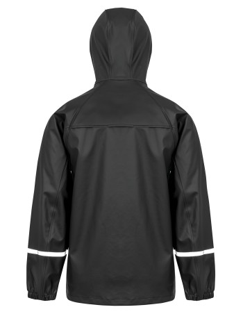 Prism PU waterproof jacket with reflective strips 2