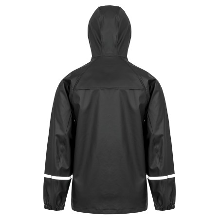 Prism PU waterproof jacket with reflective strips