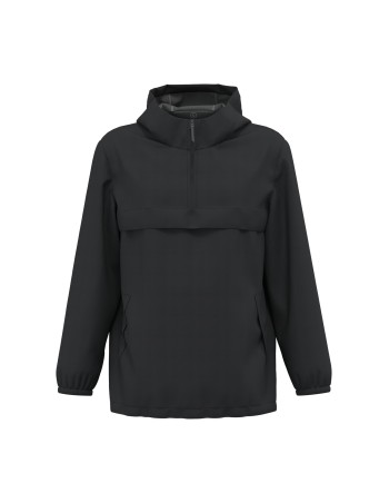 Eco-friendly unisex quarter zipper waterproof windbreaker 2