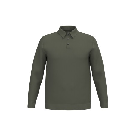 Polo ecorresponsable manga larga hombre