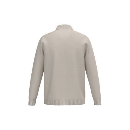 Men\\\'s jumper with polo collar