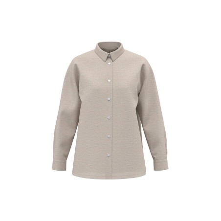 Ladies\\\' Oversize Linen Shirt