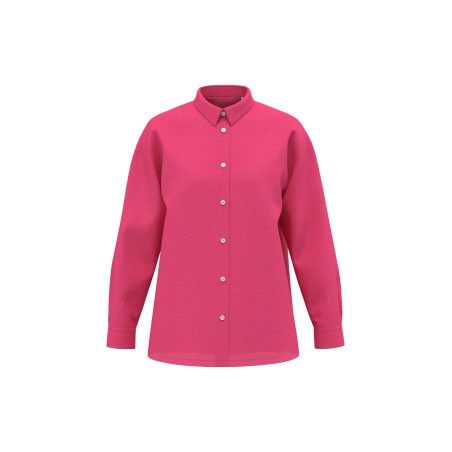 Ladies\\\' Oversize Linen Shirt