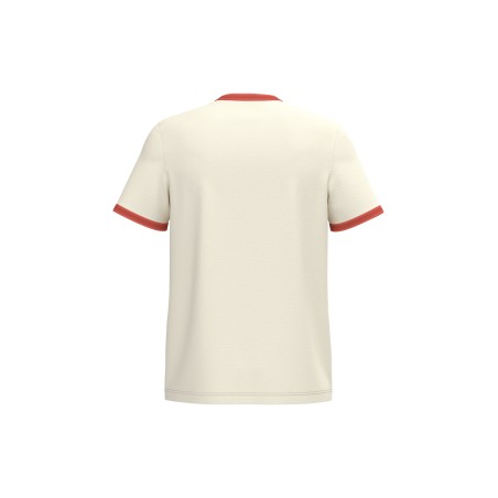 Eco-friendly men\\\'s ringer t-shirt with washed effect binding