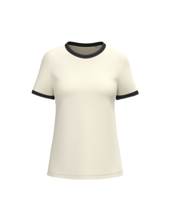 Camiseta ringer ecorresponsable con ribetes contrastados... 2