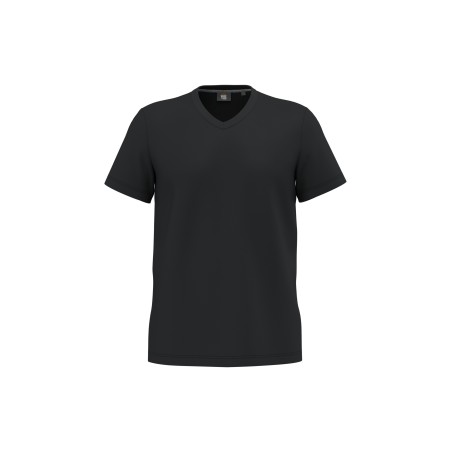 Men\\\'s antibacterial v-neck t-shirt