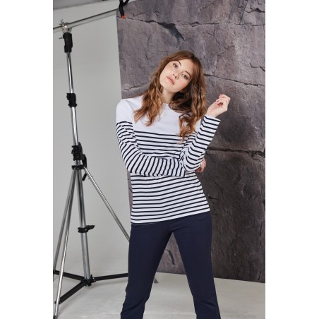 Camiseta Breton manga larga
