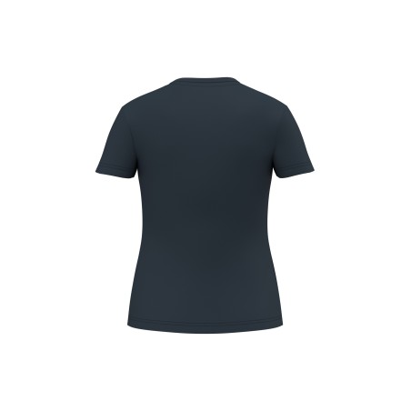 Camiseta ecorresponsable antibacteriana cuello de pico mujer