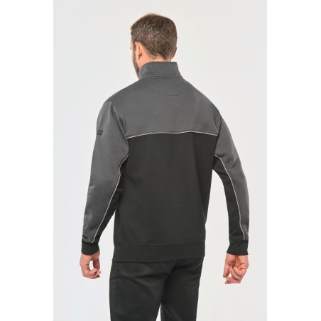 Sudadera 1/4 cremallera ecorresponsable– Unisex