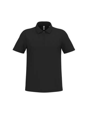 Men\\\'s 1/4 zip sports polo shirt 2