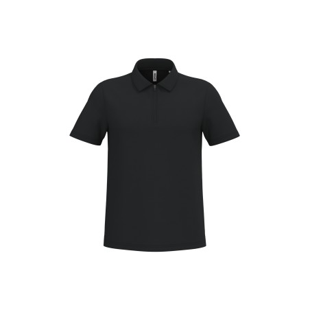 Unisex zipped neck eco-friendly sweatshirt