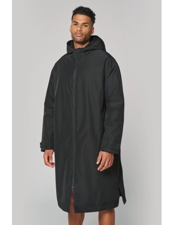 Unisex sherpa-lined long parka