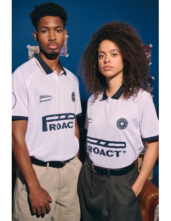 Unisex polo collar lifestyle jersey