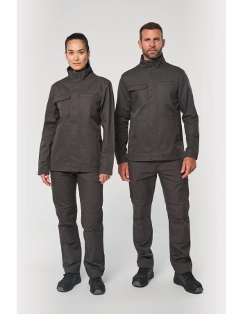 Unisex metal free work jacket