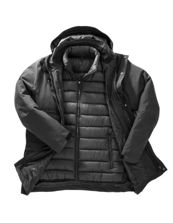 3-in-1 recycled Ripstop down jacket 2