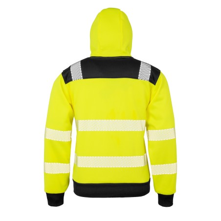 Recycled safety hooded sweatshirt