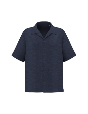 Camisa texturizada de manga corta para hombre 2