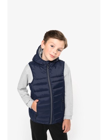 Kids\\\' hooded bodywarmer