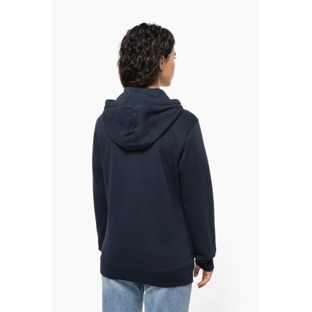 Sudadera ecorresponsable french terry capucha - Unisex