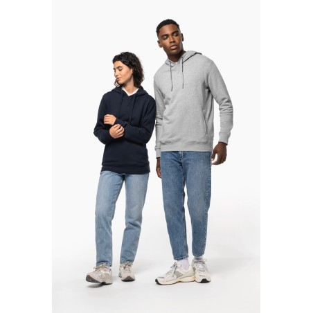 Sudadera ecorresponsable french terry capucha - Unisex