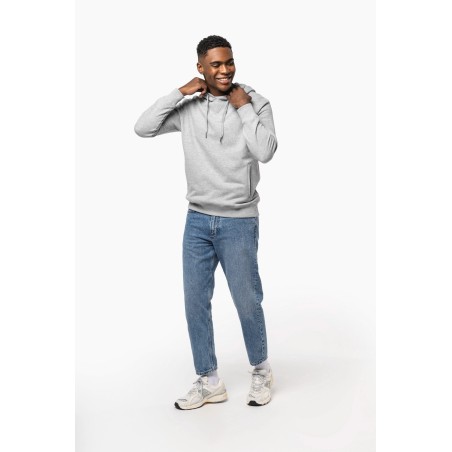 Sudadera ecorresponsable french terry capucha - Unisex