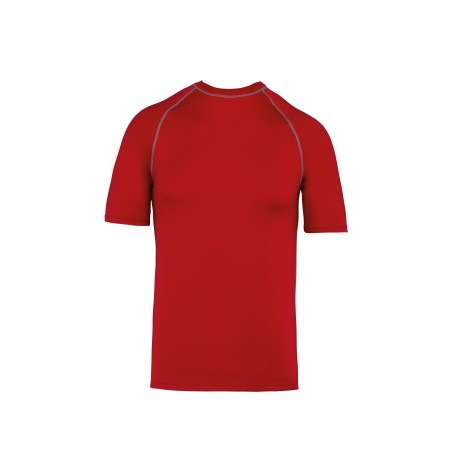 Adult technical short-sleeved T-shirt with UV protection