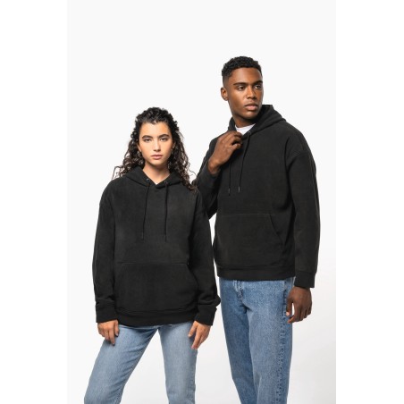 Unisex Oversized recycled polarfleece hoodie