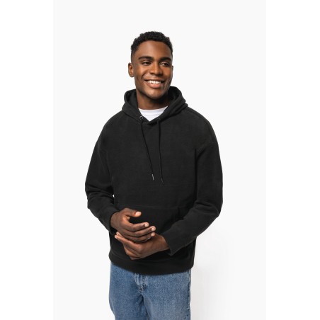 Unisex Oversized recycled polarfleece hoodie