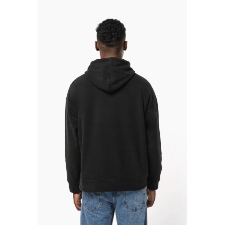 Unisex Oversized recycled polarfleece hoodie