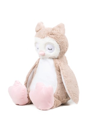 Lechuza de peluche con cremallera 2