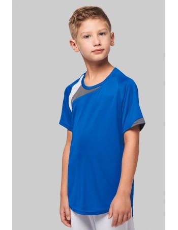 Kids’ short-sleeved multisport jersey