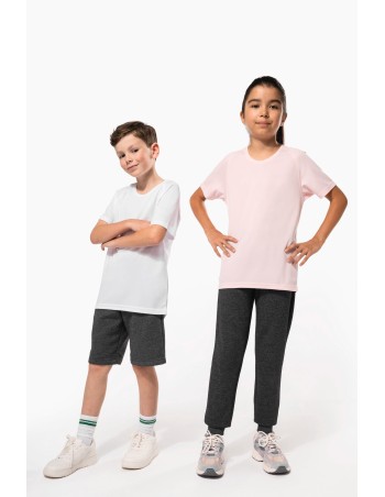 Kids\\\' short-sleeved sports T-shirt