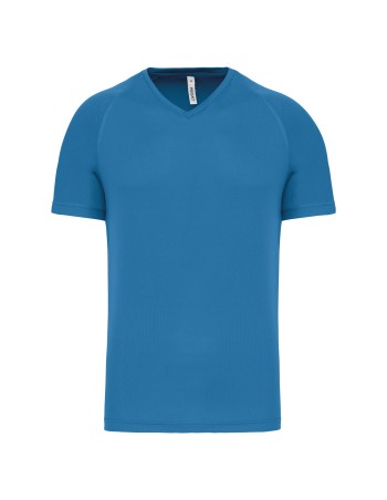 Camiseta de deporte cuello de pico hombre 2