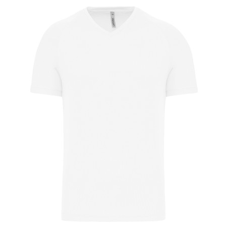 Camiseta de deporte cuello de pico hombre