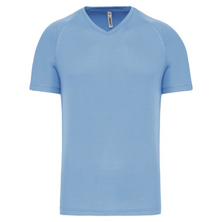 Men\\\'s V-neck short-sleeved sports T-shirt