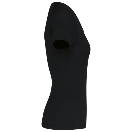 Camiseta de deporte cuello de pico mujer