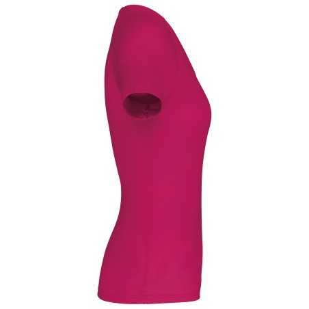 Camiseta de deporte cuello de pico mujer
