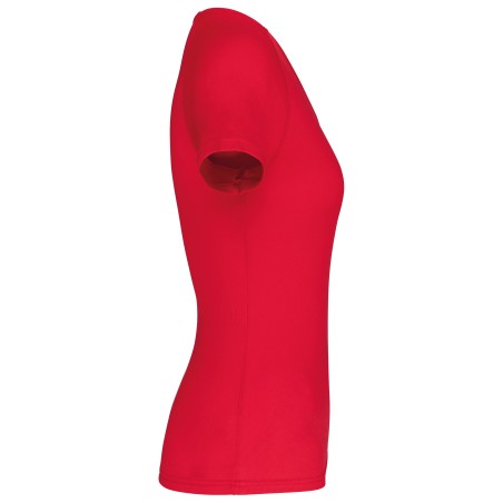 Camiseta de deporte cuello de pico mujer