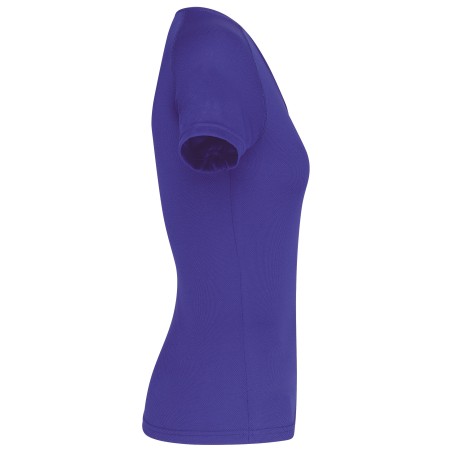 Camiseta de deporte cuello de pico mujer