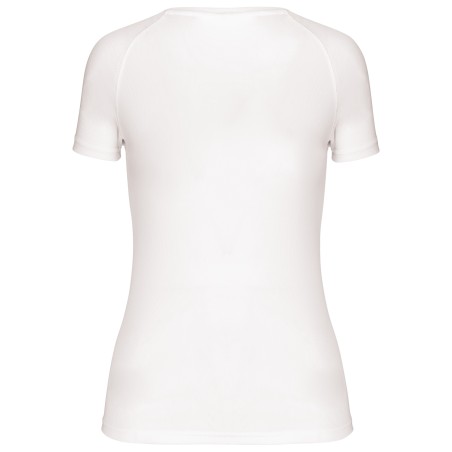 Camiseta de deporte cuello de pico mujer