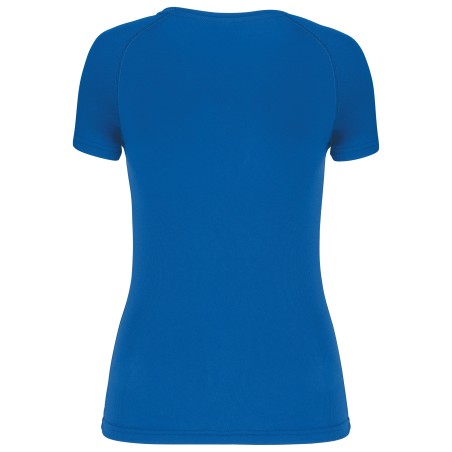Camiseta de deporte cuello de pico mujer