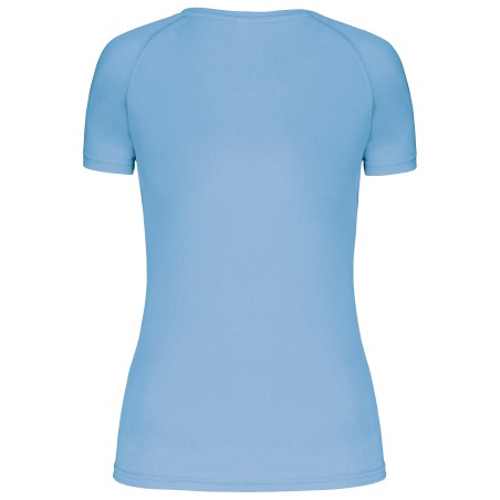 Camiseta de deporte cuello de pico mujer