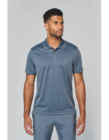 Short-sleeved polo shirt